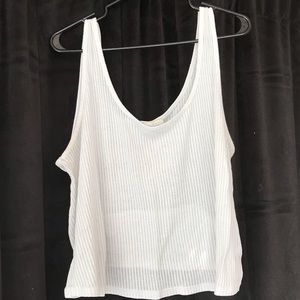 White tank top.